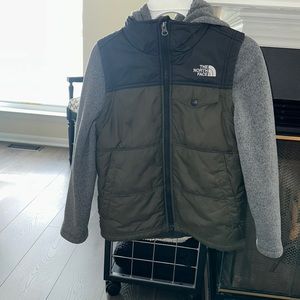 North face boys coat